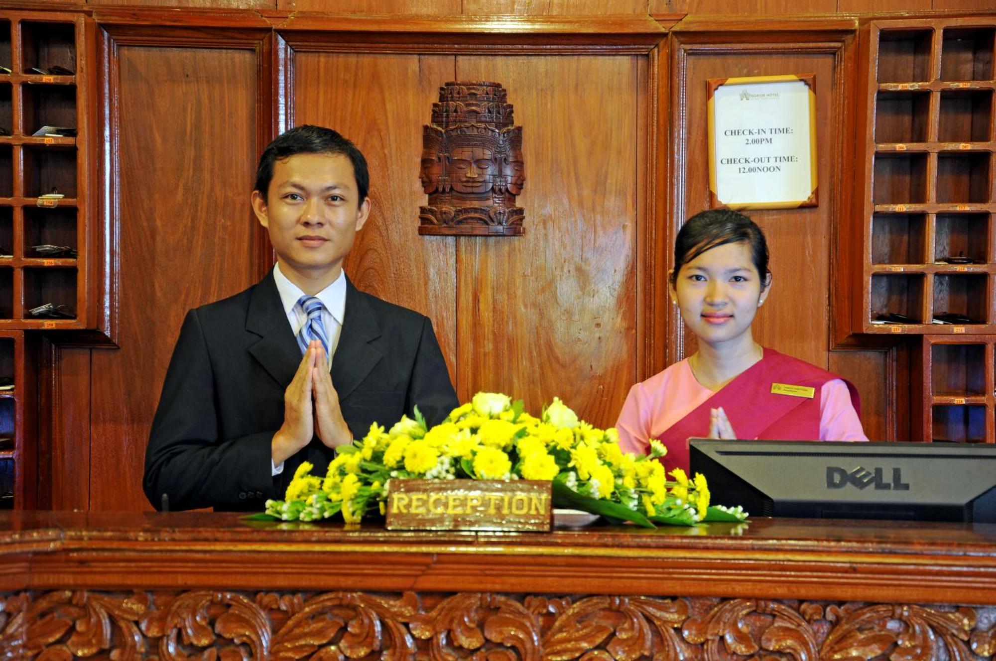 Angkor Hotel Siem Reap Interior foto